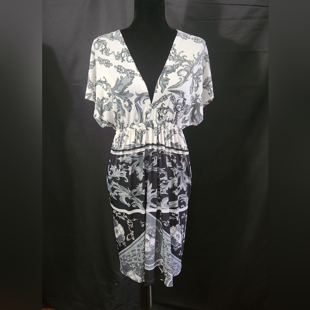 Cristinalove Baroque Midi Dress